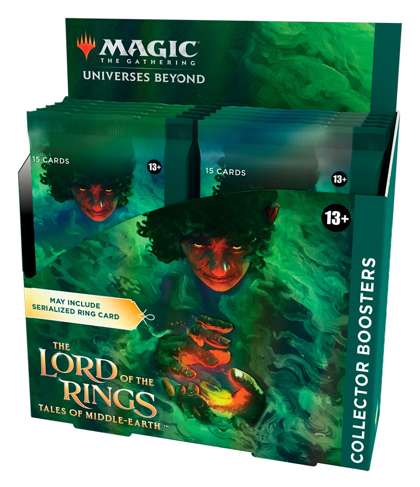 МТГ - The Lord of the Rings: Tales of Middle-Earth дисплей коллекционных бустеров