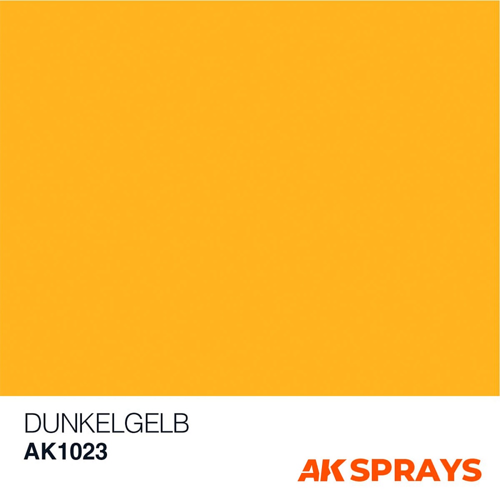 Грунт AK1023 - Dunkelgelb Spray