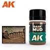 Краска AK023 - Dark Mud Effect