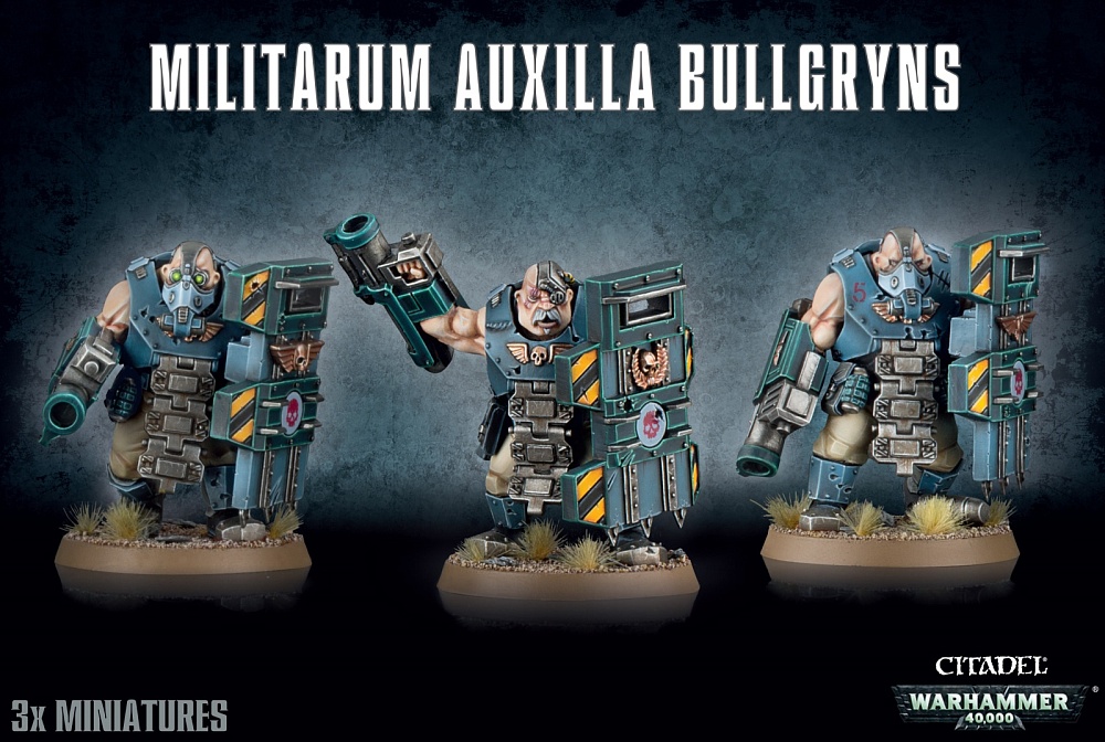 Warhammer 40,000: Militarum Auxilla Bullgryns