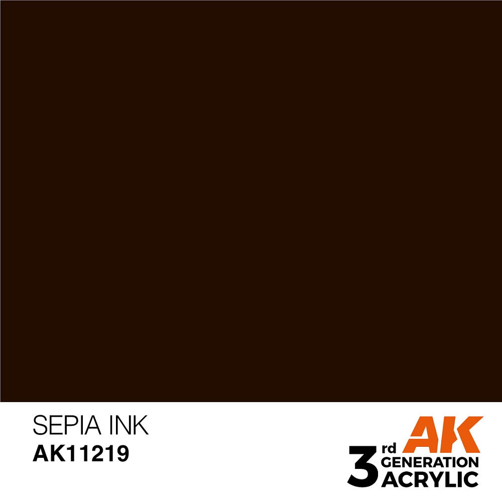 Краска AK11219 General Series - Sepia – Ink