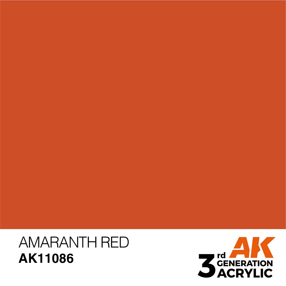 Краска AK11086 General Series - Amaranth Red – Standard