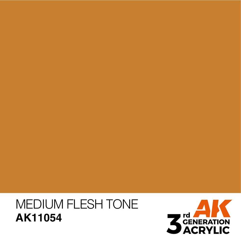 Краска AK11054 General Series - Medium Flesh Tone – Standard