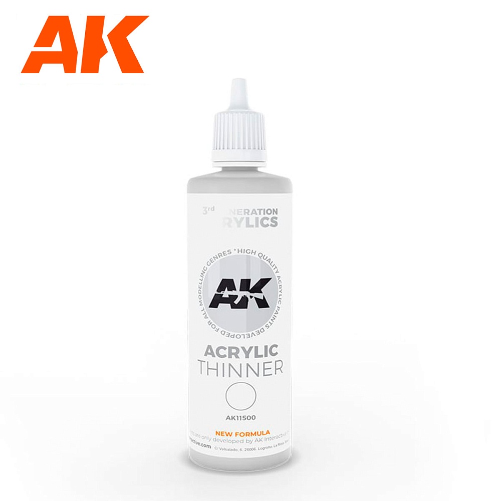 Краска AK11500 - Thinner 100ML.