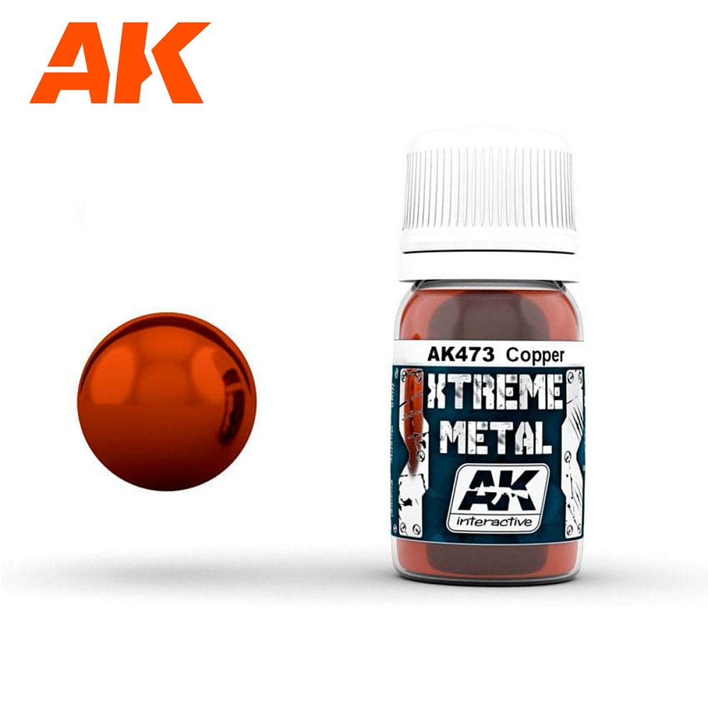 Краска AK473 - Xtreme Metal Copper 30ML.