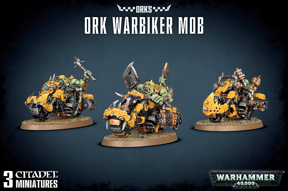 Warhammer 40,000: Orks Warbiker Mob