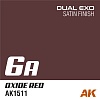 Краска AK1548 - Dual Exo Set 6 - 6A Oxide Red & 6B Propeller Fire