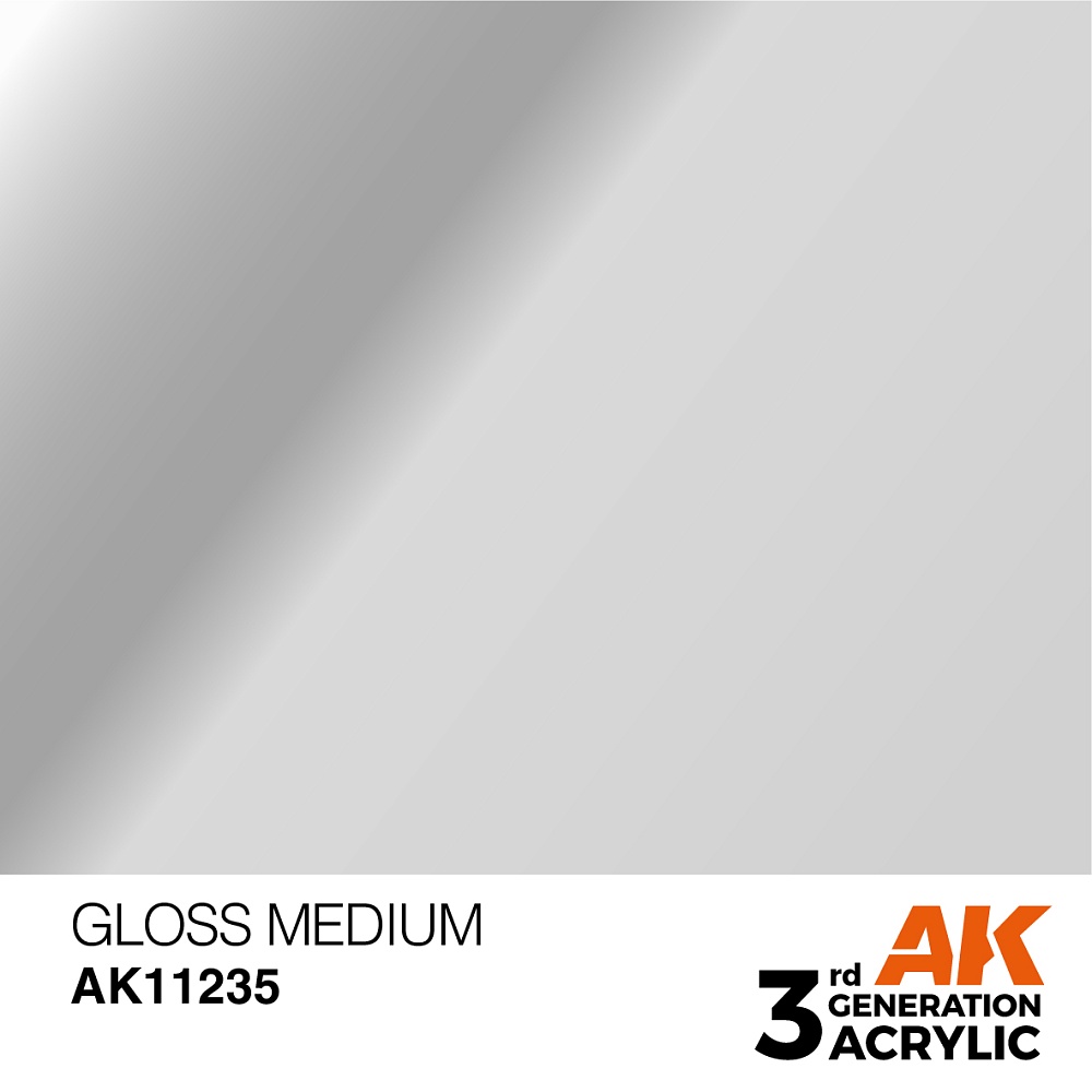 Краска AK11235 General Series - Gloss Medium – Auxiliary