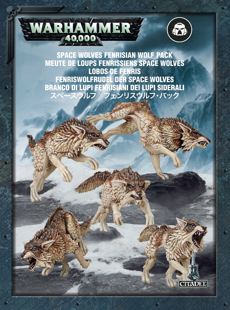 Warhammer 40,000: Space Wolves Fenrisian Wolves