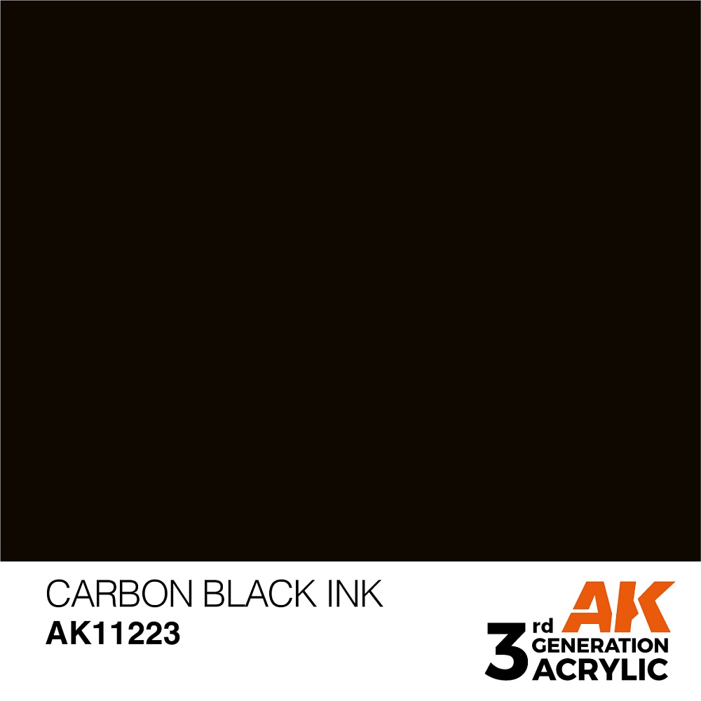 Краска AK11223 General Series - Carbon Black – Ink