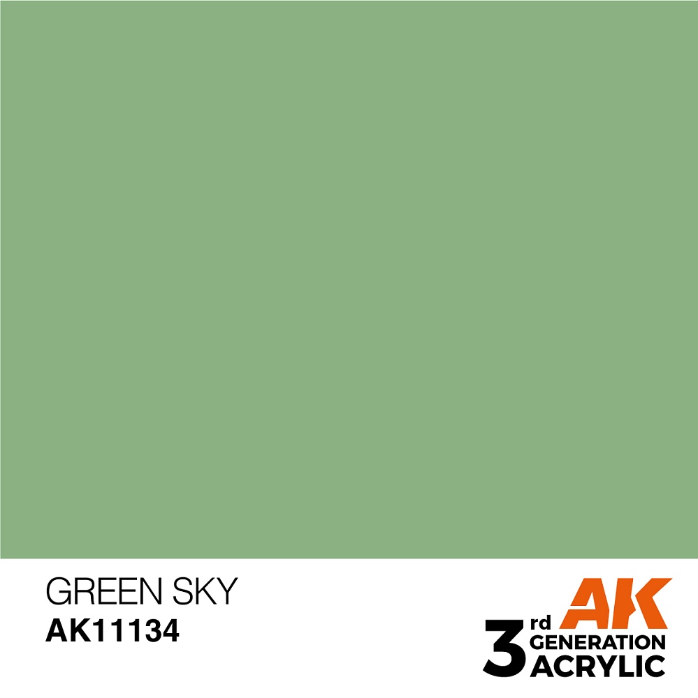 Краска AK11134 General Series - Green Sky – Standard