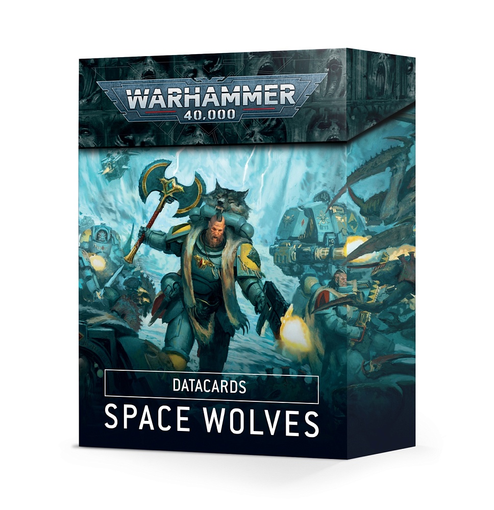 Warhammer 40,000: Datacards Space Wolves 9ed