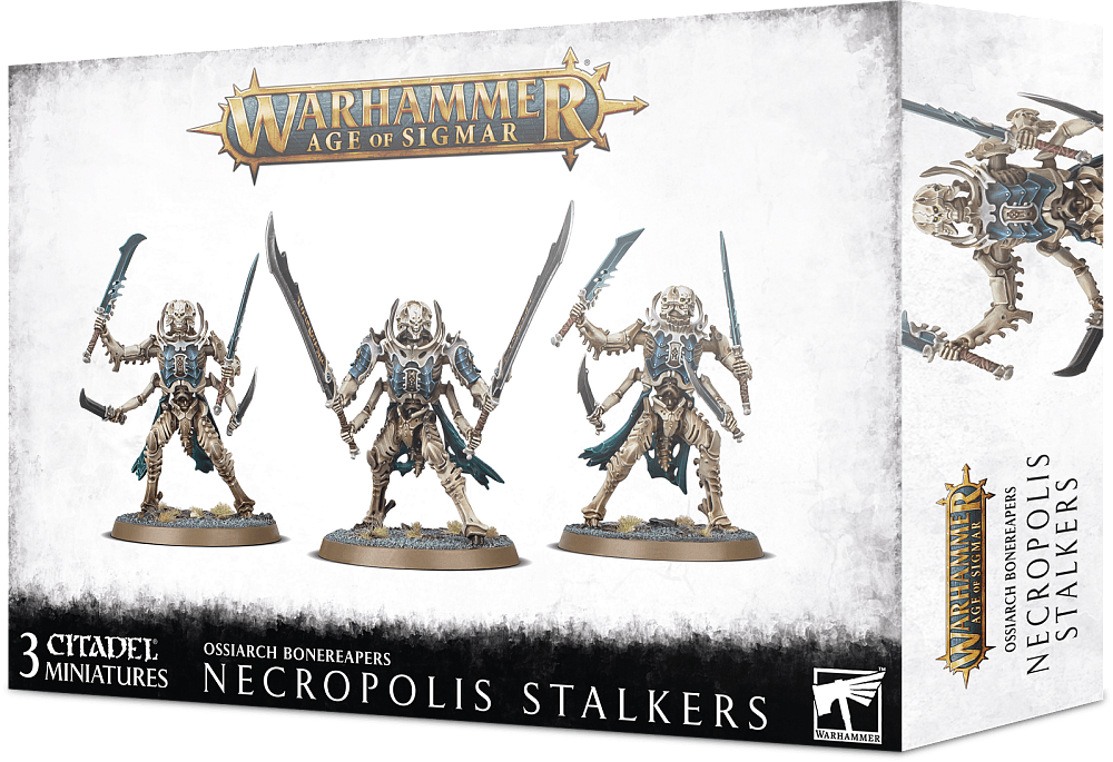 Age of Sigmar: Ossiarch Bonereapers Necropolis Stalkers