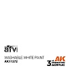 Краска AK11372 AFV Series - Washable White Paint – AFV