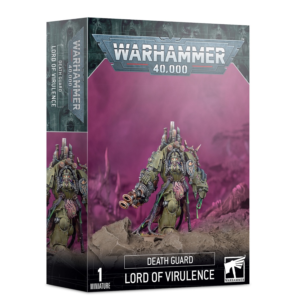 Warhammer 40,000: Death Guard Lord of Virulence