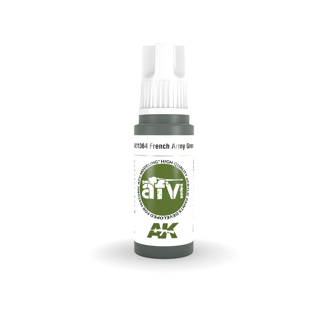 Краска AK11364 AFV Series - French Army Green – AFV