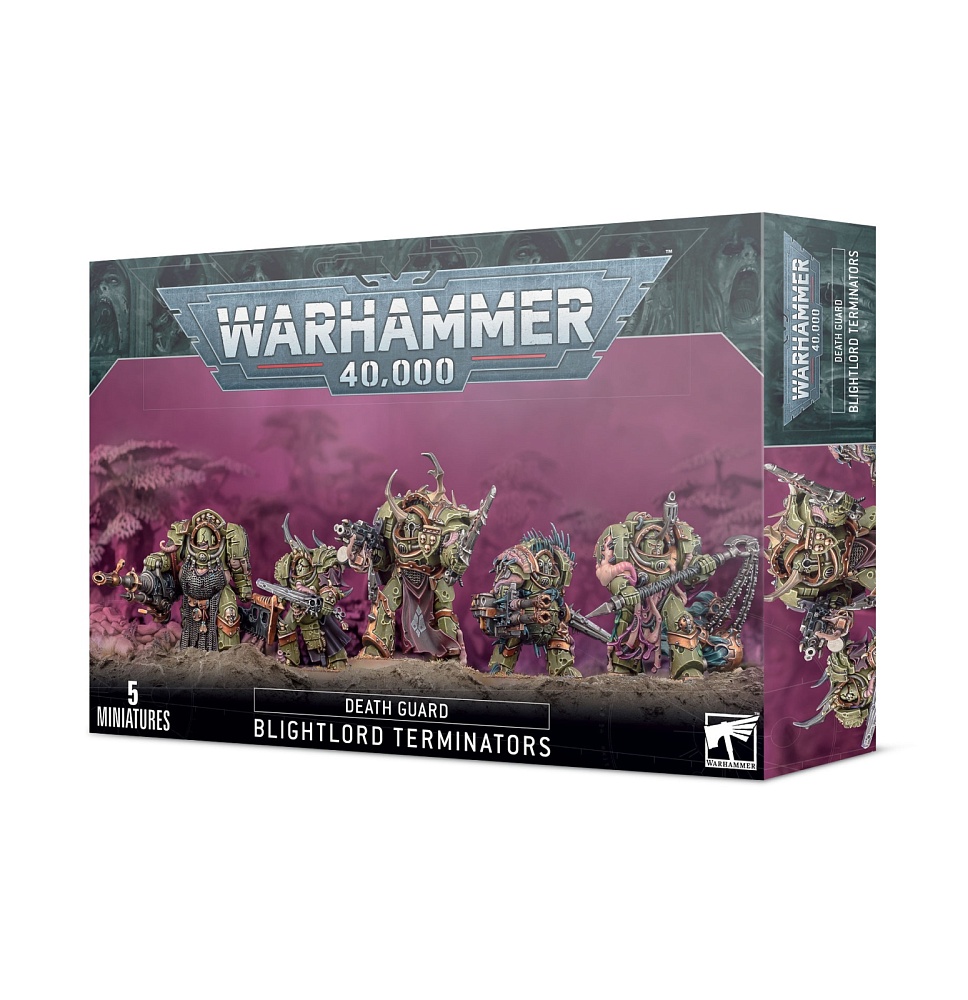 Warhammer 40,000: Death Guard Blightlord Terminators 