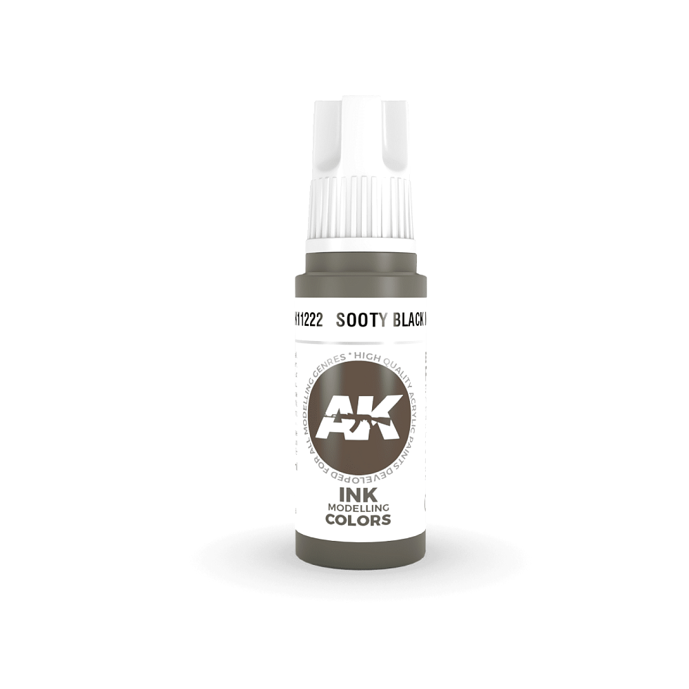 Краска AK11222 General Series - Sooty Black – Ink