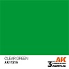 Краска AK11216 General Series - Clear Green – Standard