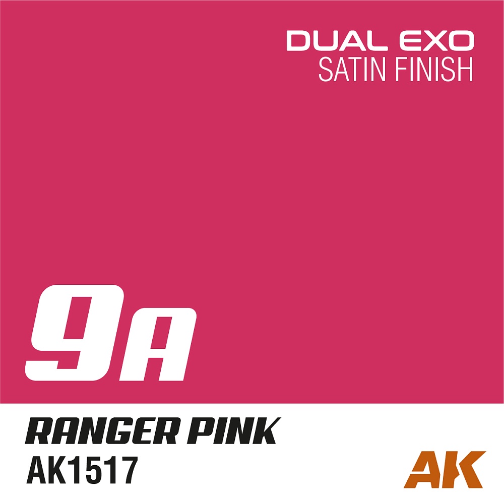 Краска AK1517 - Dual Exo 9A - Ranger Pink 60ML.