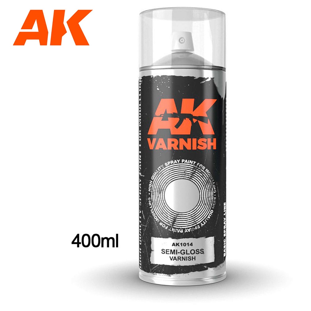 Лак AK1014 - Semi Gloss Varnish Spray