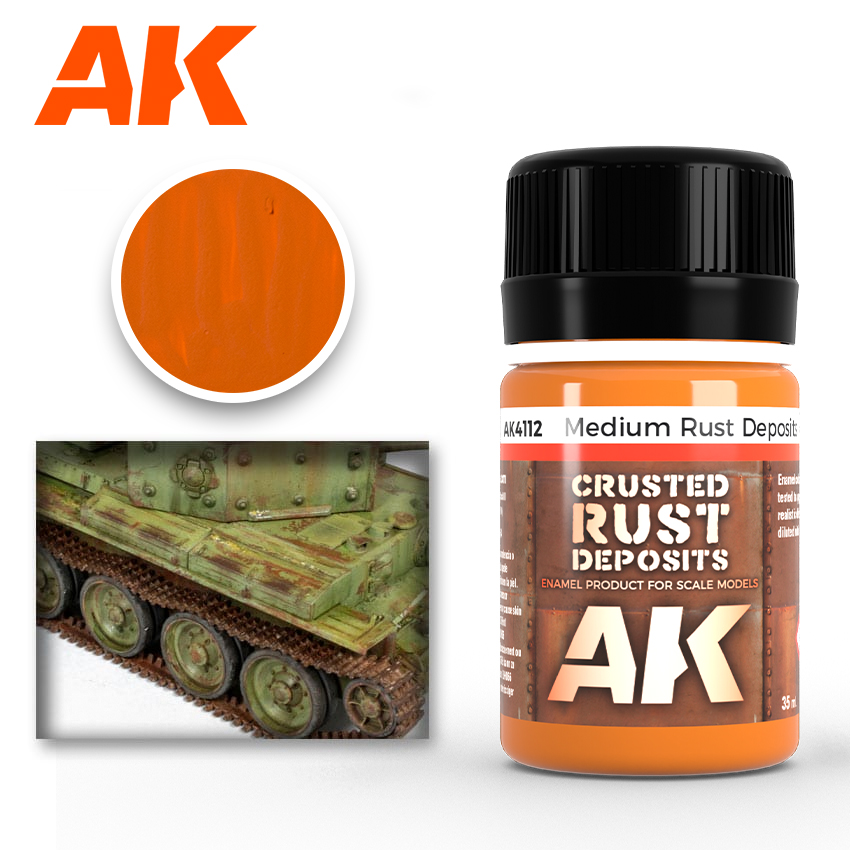 Краска AK4112 - Medium Rust Deposits