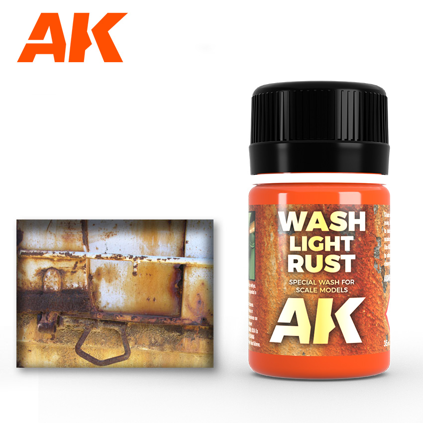 Краска AK046 - Light Rust Wash