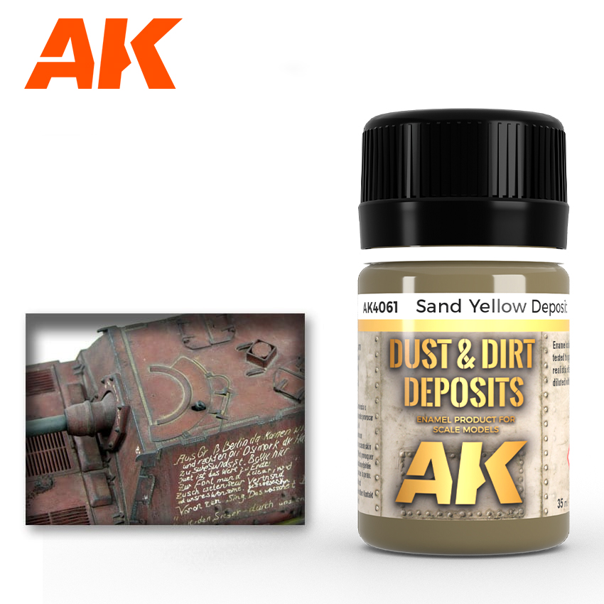 Краска AK4061 - Sand Yellow Deposits
