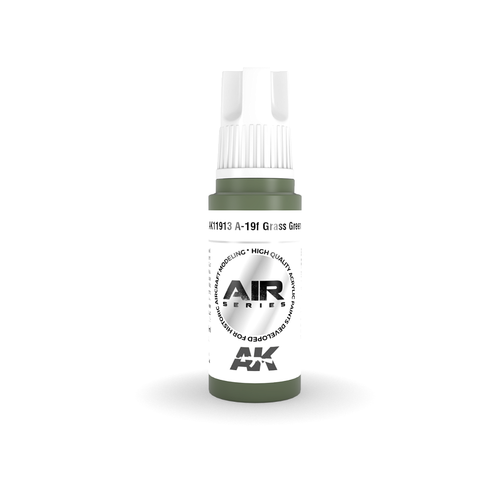 Краска AK11913 Air Series - A-19F Grass Green – Air