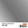 Краска AK11208 General Series - Dark Aluminium – Metallic