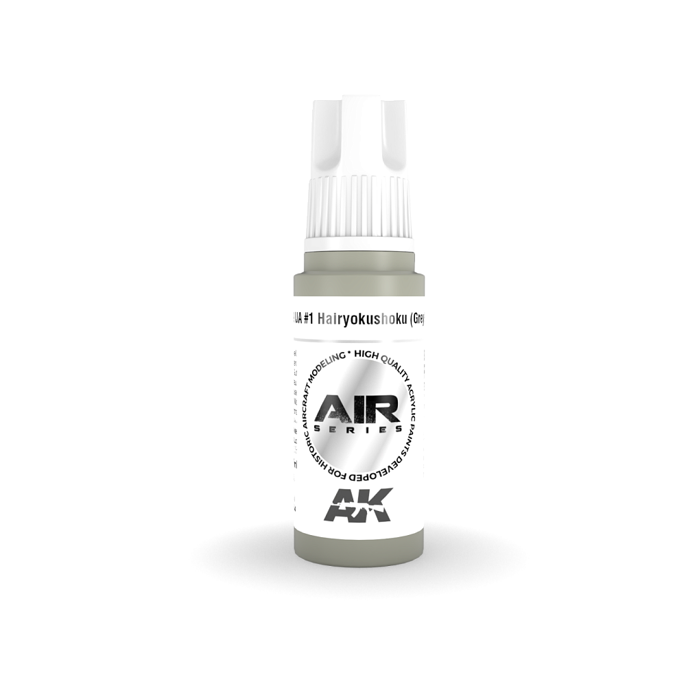 Краска AK11899 Air Series - IJN #1 Hairyokushoku (Grey-Green) – Air