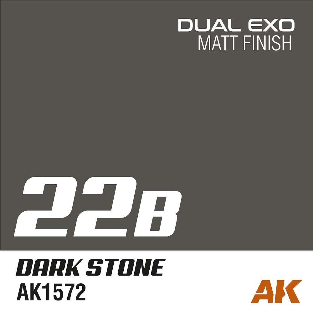 Краска AK1581 - Dual Exo Scenery Set 22 - 22A Light Stone & 22B Dark Stone