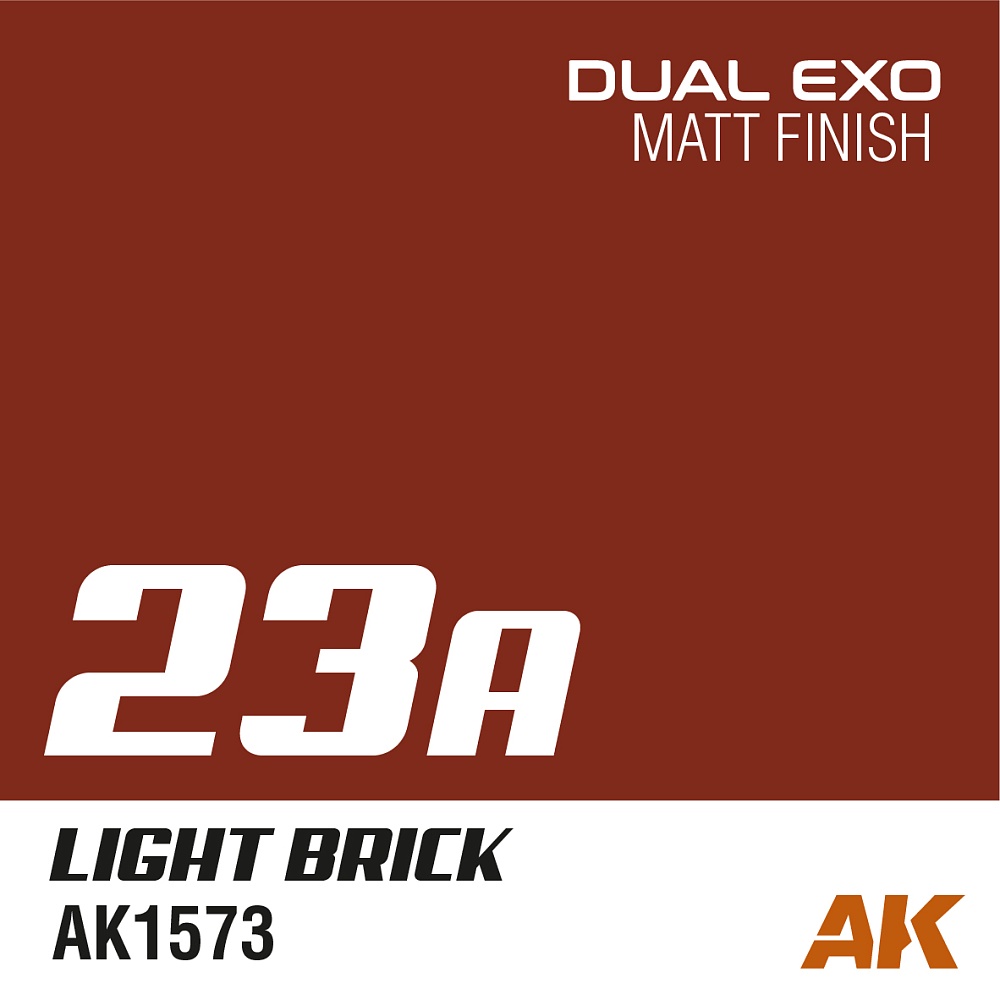 Краска AK1582 - Dual Exo Scenery Set 23 - 23A Light Brick & 23B Dark Brick