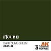 Краска AK11421 Figures Series - Dark Olive Green – Figures