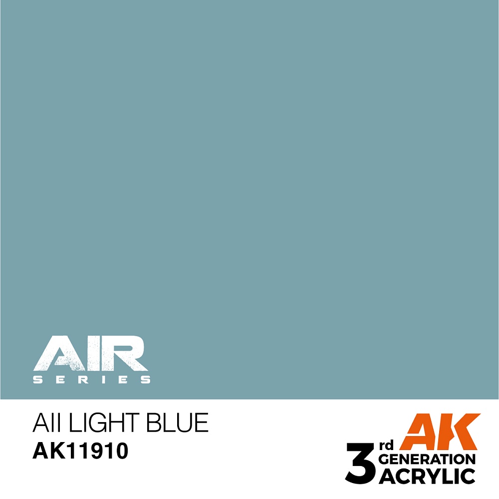Краска AK11910 Air Series - AII Light Blue – Air