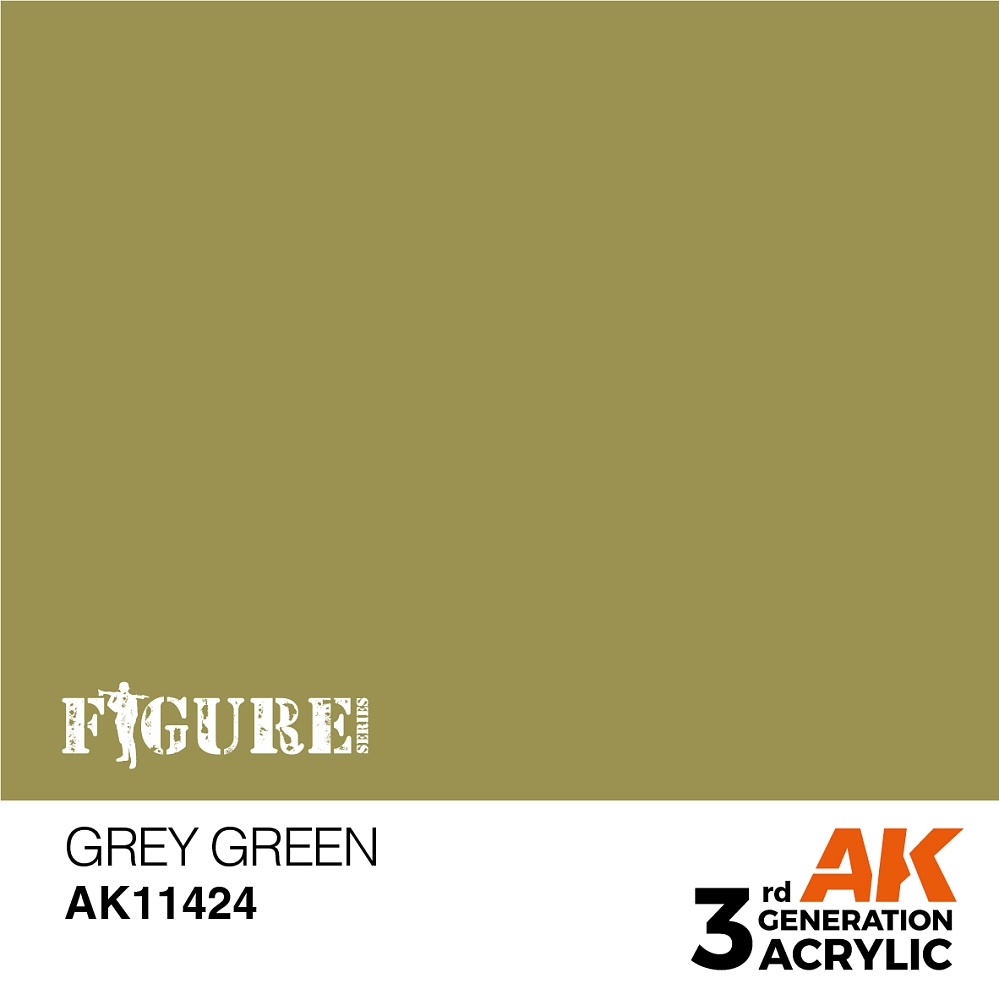 Краска AK11424 Figures Series - Grey Green – Figures
