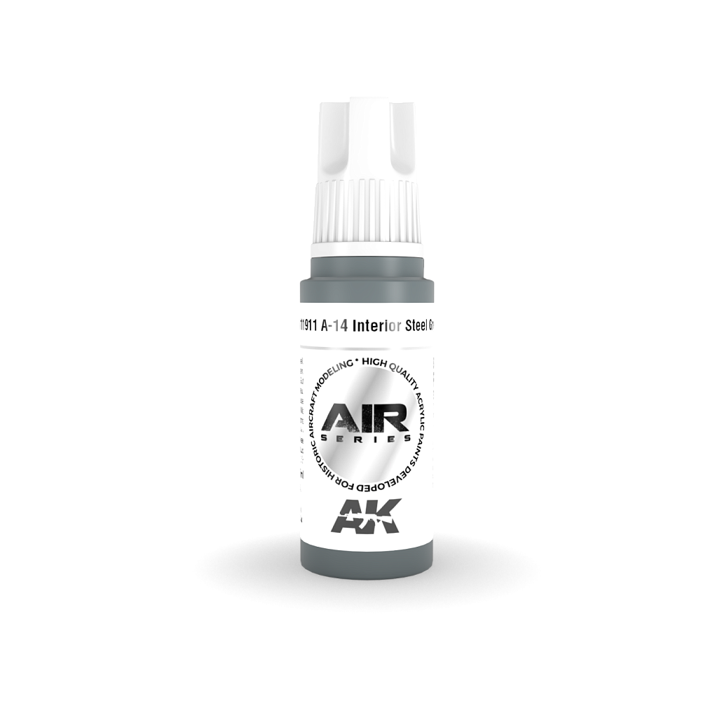Краска AK11911 Air Series - A-14 Interior Steel Grey – Air