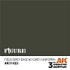 Краска AK11423 Figures Series - Field Grey Base #2 (Grey Uniform) – Figures