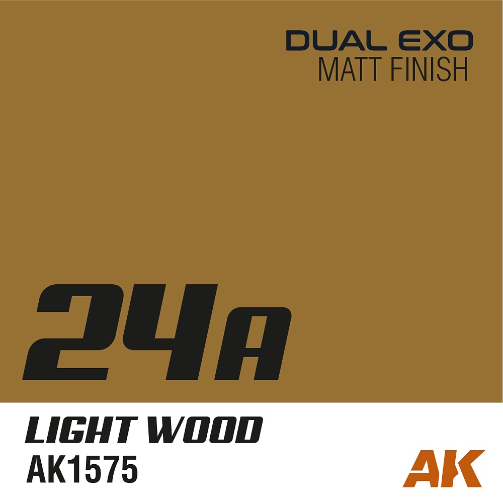 Краска AK1583 - Dual Exo Scenery Set 24 - 24A Light Wood & 24B Dark Wood
