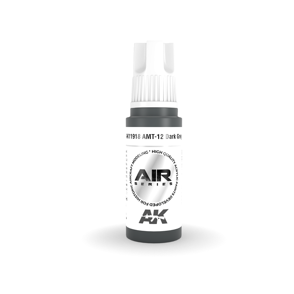Краска AK11918 Air Series - AMT-12 Dark Grey – Air