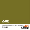 Краска AK11904 Air Series - IJA #29 KI Midori IRO (Yellow-Green) – Air